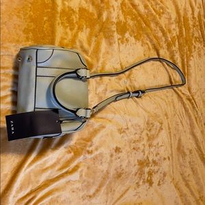 Mint green Zara bag